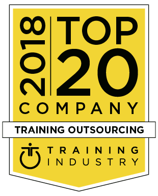 Top Training Company Training Outsourcing 2018 Award