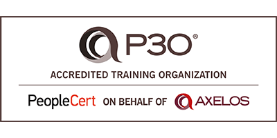 P3O accredited training organisation, PeopleCert, Axelos