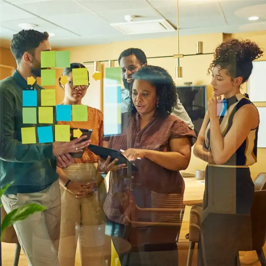 Image Of A Group Of PRINCE2 Agile Learners