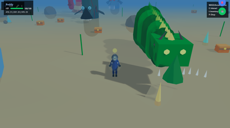 3D World in "Dolphin Quest"