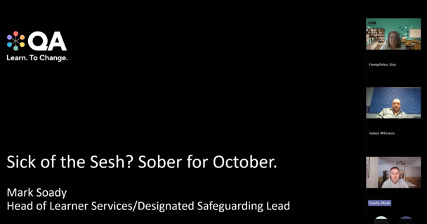 Sick of the Sesh? Go sober for October