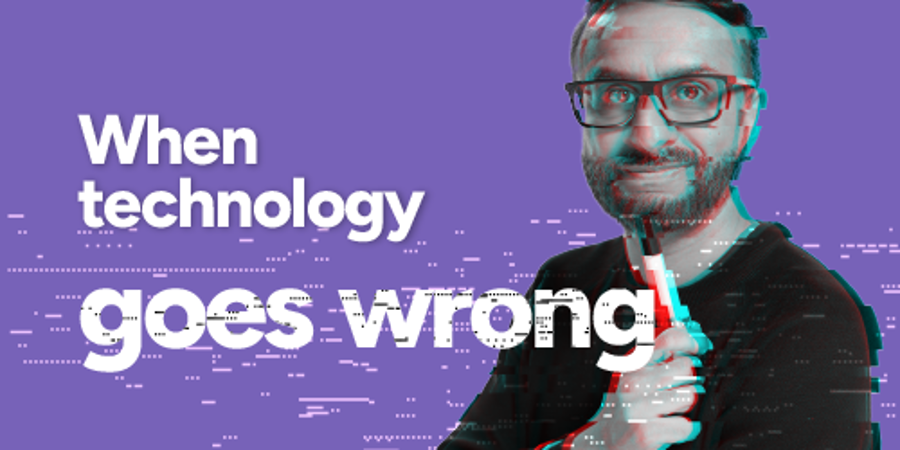 Podcast title and image of Paddy