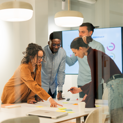 Colleagues in a meeting