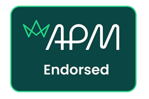 APM endorsed badge