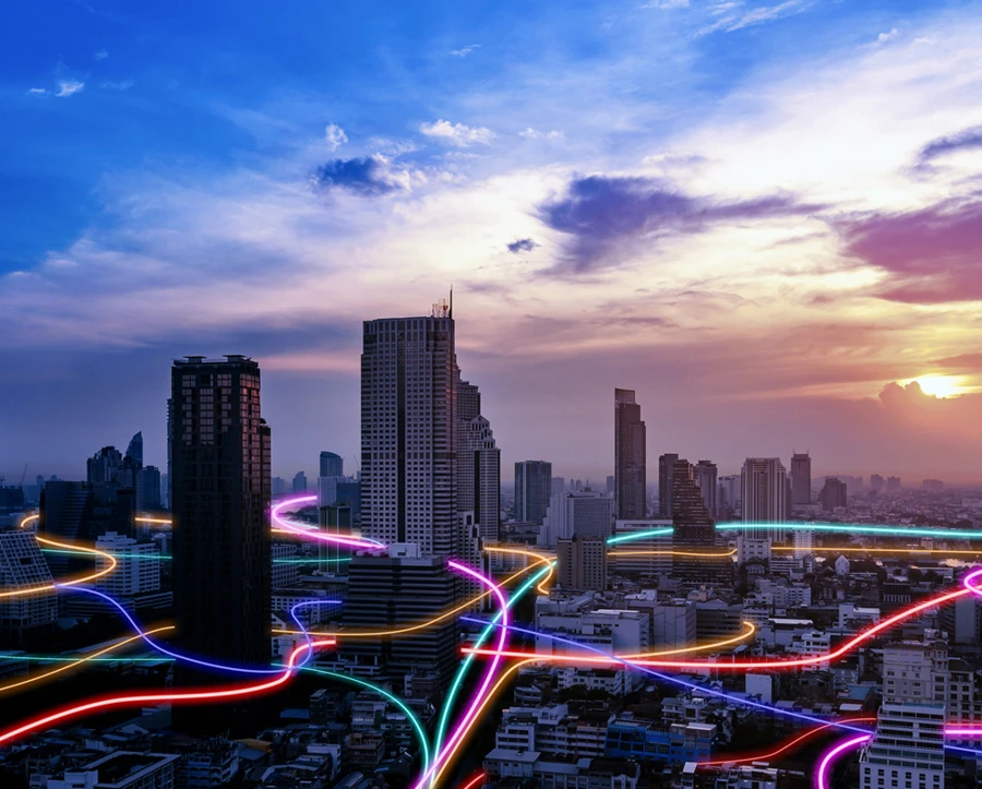 City skyscape