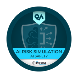 Cyberfish AI Risk Simulation AI Safety Logo